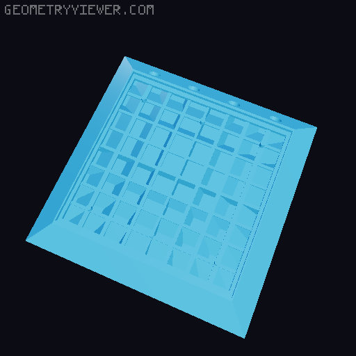 8x8x8 LED Cube Remix 3D model thumbnail