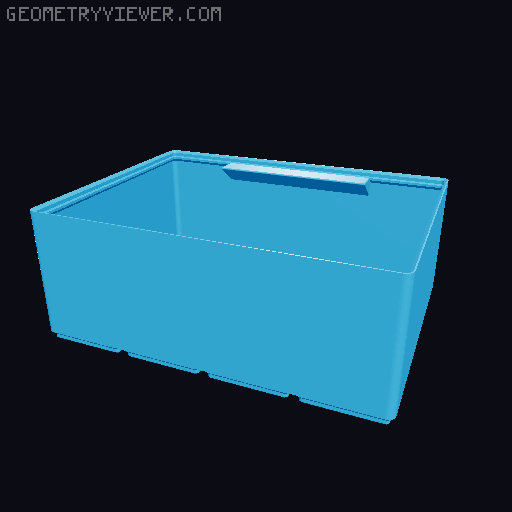 Gridfinity cups height 9 (67mm) collection 3D model thumbnail