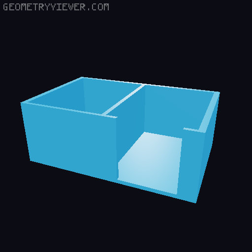 TCG Sleeve/Toploader Station 3D model thumbnail