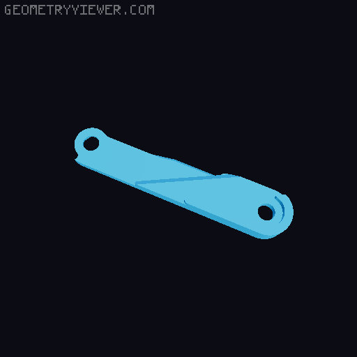 Mini Pocket Knife 3D model thumbnail