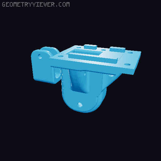 Correia CNC Robotics Frame 3D model thumbnail