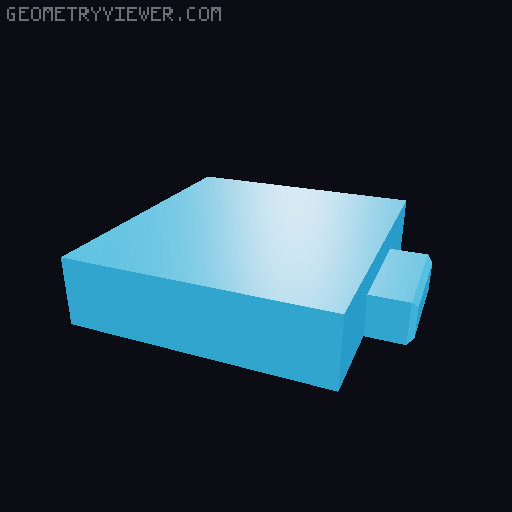 DDD Printable Wall Control System 3D model thumbnail