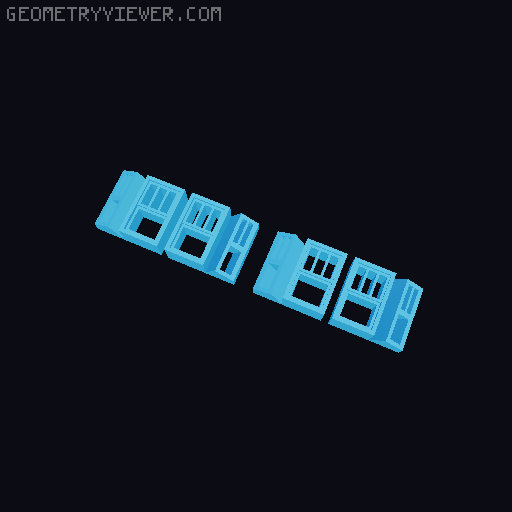 HO Scale The Verona 3D model thumbnail