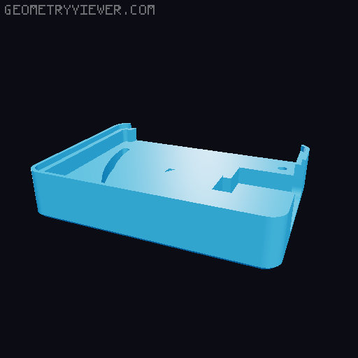 Bistable Fidget Button Compact 3D model thumbnail