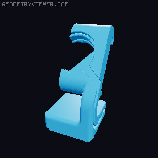 Gridfinity Samsung Galaxy Watch 3/4/5/6/7/Ultra Charging Stand 3D model thumbnail