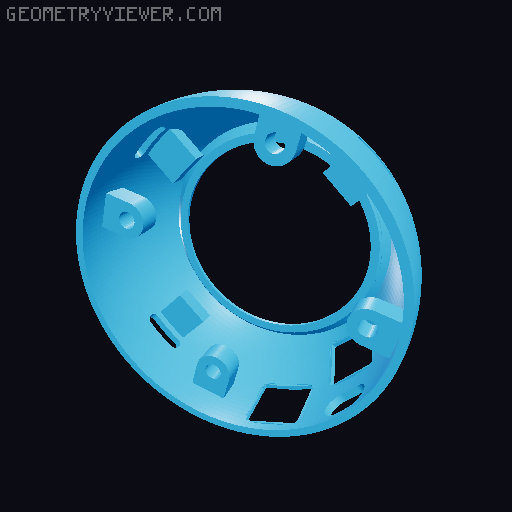 Alternatives/Addons for Hall Effect Spacemouse with TPU springs 3D model thumbnail