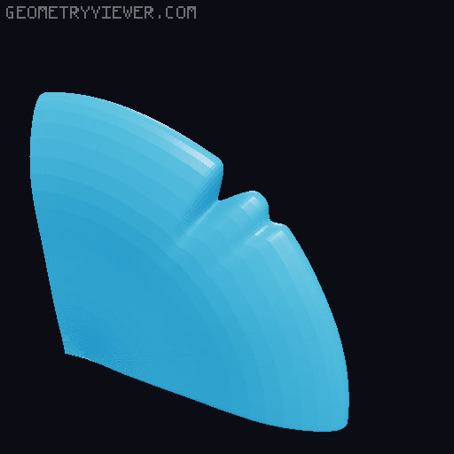 Modular Mushroom Magnets 3D model thumbnail