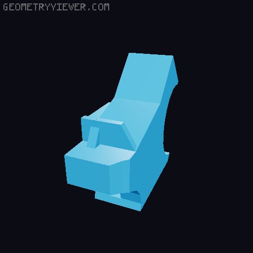 synduality bowie rabbit cradle mk2 3D model thumbnail