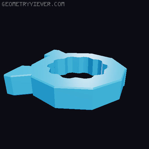 Modular Number - Life - Score Counter 3D model thumbnail