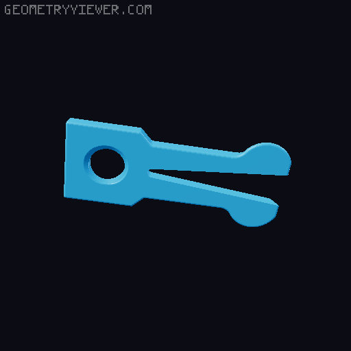 Gravity Utility Knife 3D model thumbnail