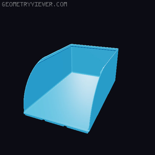 Gridfinity rouded bins collection all sizes 3D model thumbnail