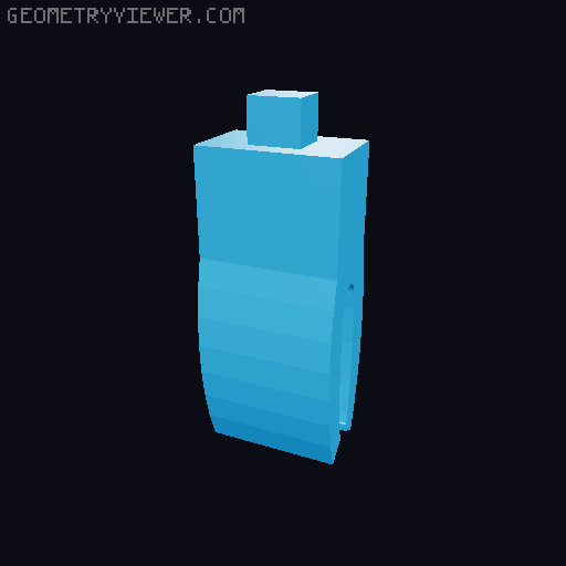 Small phone remix Car Vent Gravity Phone Holder v2 3D model thumbnail