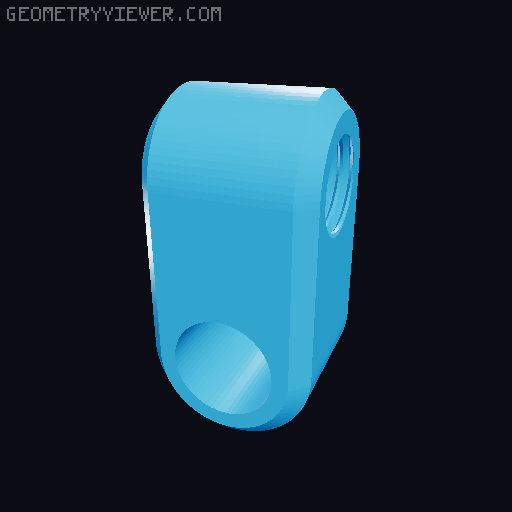 Shower Holder 3D model thumbnail