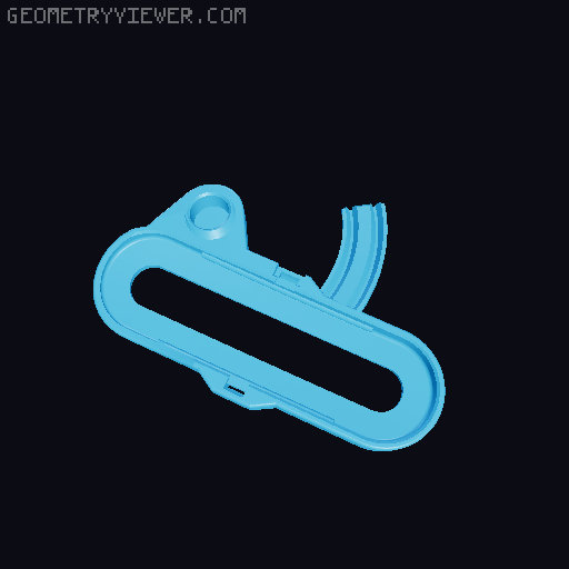 GearHead Quest 3 Strap 3D model thumbnail