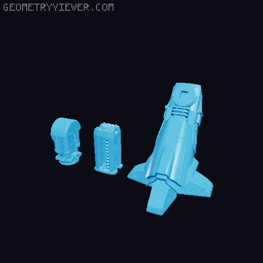 OCP ED209 3D model thumbnail