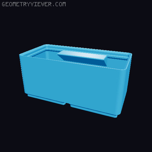 Gridfinity cups height 5 (39mm) collection 3D model thumbnail