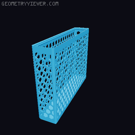 Gridfinity Hex Bins all sizes 3D model thumbnail