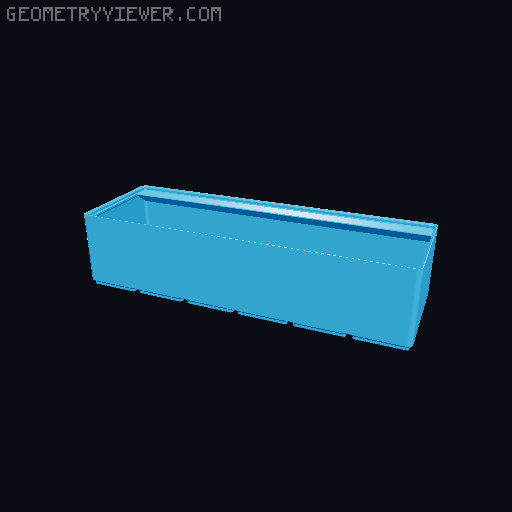 Gridfinity cups height 8 (60mm) collection 3D model thumbnail