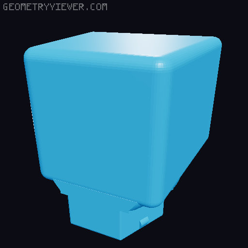 "UPDATE"-My Honeycomb Storage Wall - HSW 3D model thumbnail