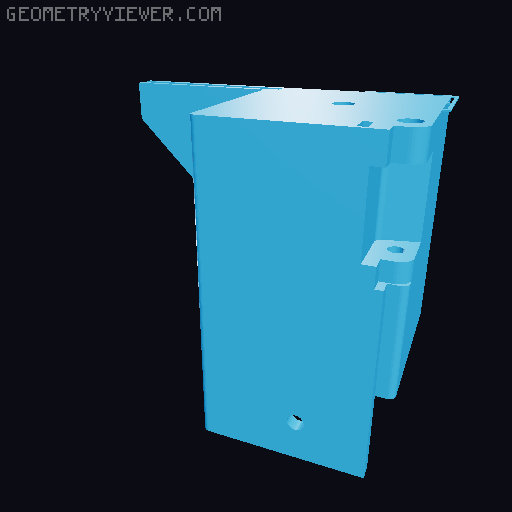 Enclosure Ikea Lack for Creality Ender 3 S1/S1 Pro 3D model thumbnail