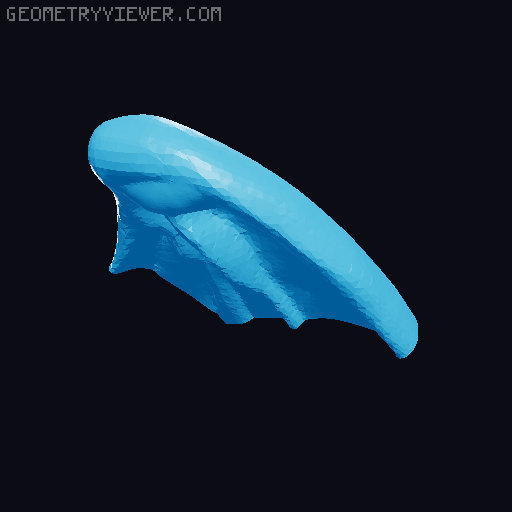 Toothless 3D model thumbnail