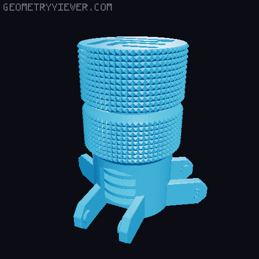 Flexible Gripper 3D model thumbnail