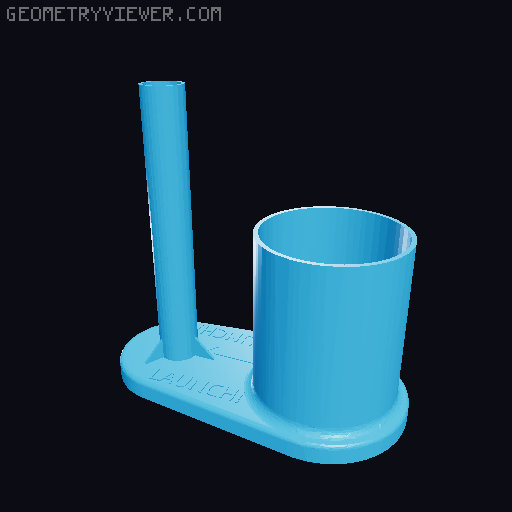 STOMP Rocket 3D model thumbnail