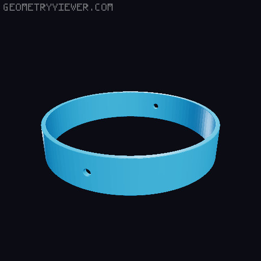 Dust Collector Adapters 3D model thumbnail