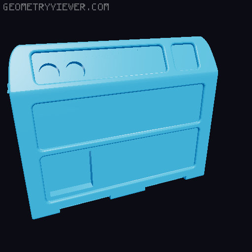 Star Trek TR-590 Tricorder Kit 3D model thumbnail
