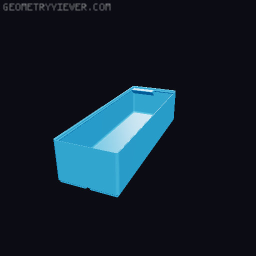 Gridfinity cups height 8 (60mm) collection 3D model thumbnail
