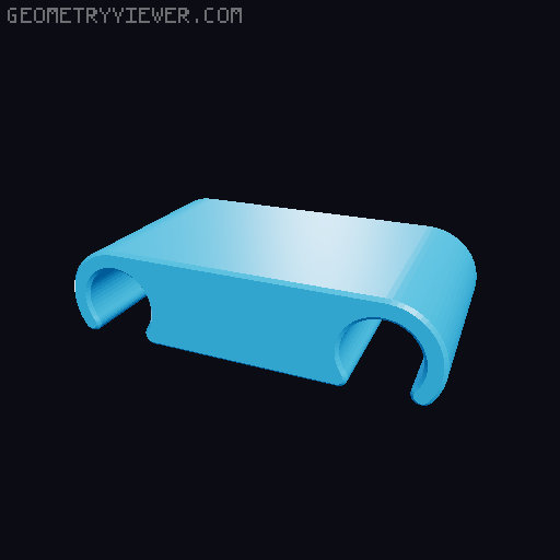 Watercooling / Radiator hose clamps 3D model thumbnail