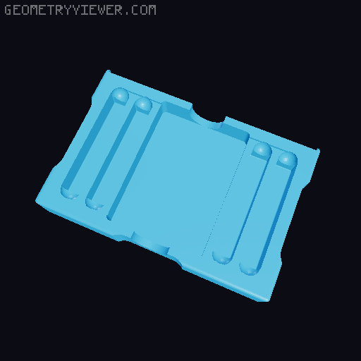Photo Caddy Board Game Insert Collection 3D model thumbnail