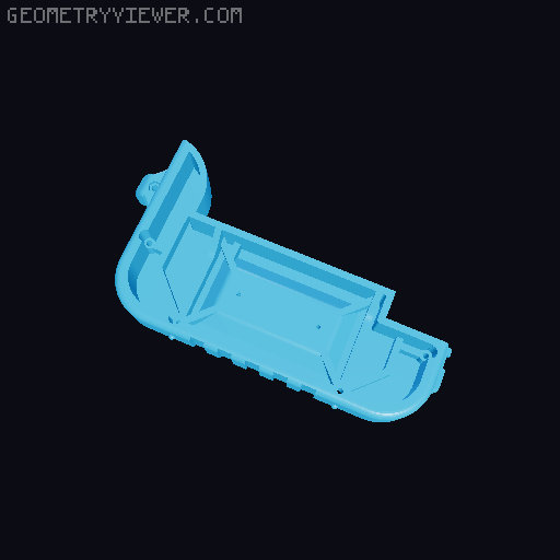 Loot Crate Storage Container (with optional Watch & Ring Display Inserts) 3D model thumbnail