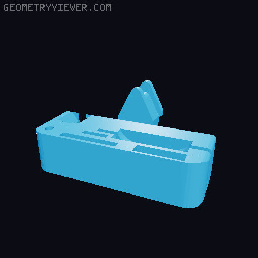 Custom tool holder 3D model thumbnail