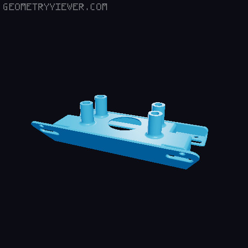 2026 FREDDOM FIGHTER - TAG-SIGNAL - TAIL  TIDY MOUNT 3D model thumbnail