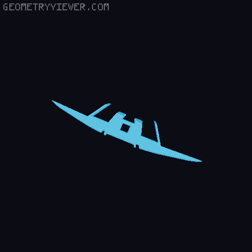 Stargate modified Chevron parts 3D model thumbnail