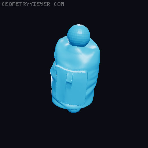 Jointed Astronaut 3D model thumbnail