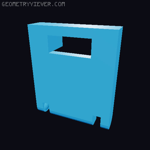 Lego Bricks 3D model thumbnail
