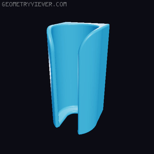 Multiboard bottle holders with Multipoint connector rails 3D model thumbnail