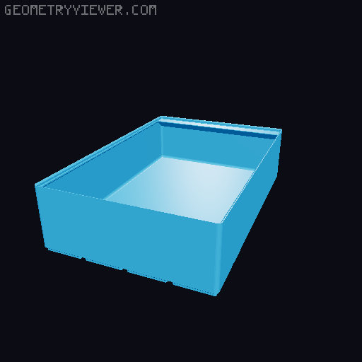 Gridfinity cups height 9 (67mm) collection 3D model thumbnail