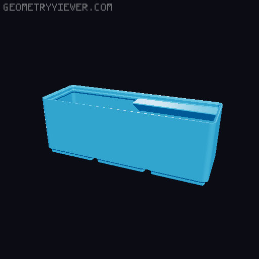 Gridfinity cups height 6 (46mm) collection 3D model thumbnail