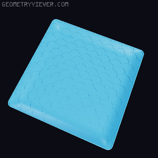 Gridfinity modular catch-all tray 3D model thumbnail