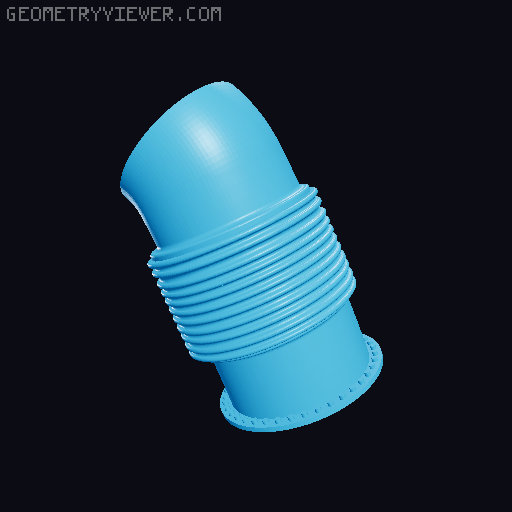 J-2 Rocket Engine 3D model thumbnail