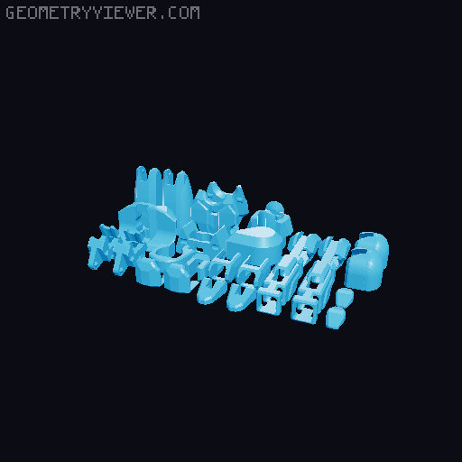 Dummy 13 Type-F : Compiled Mods 3D model thumbnail