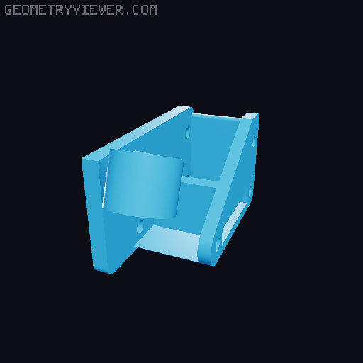 Ender 3 v3 se ke gantry support 3D model thumbnail