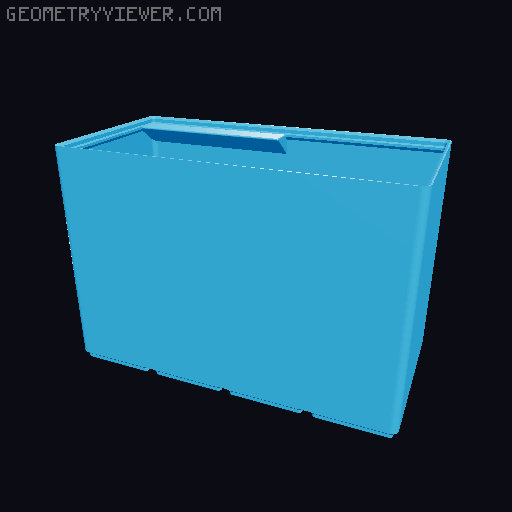 Gridfinity cups height 16 (116mm) collection 3D model thumbnail
