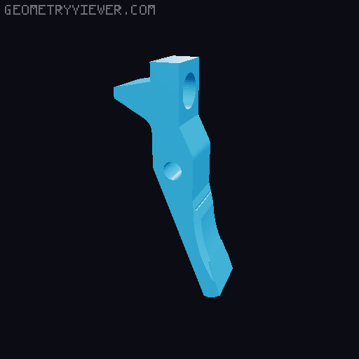 Dart Zone/Adventure Force Matrixfire Talon Magazine Adapter 3D model thumbnail