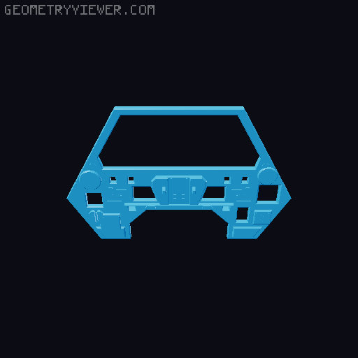 Scirocco Class Heavy Cruiser From the Expanse 3D model thumbnail