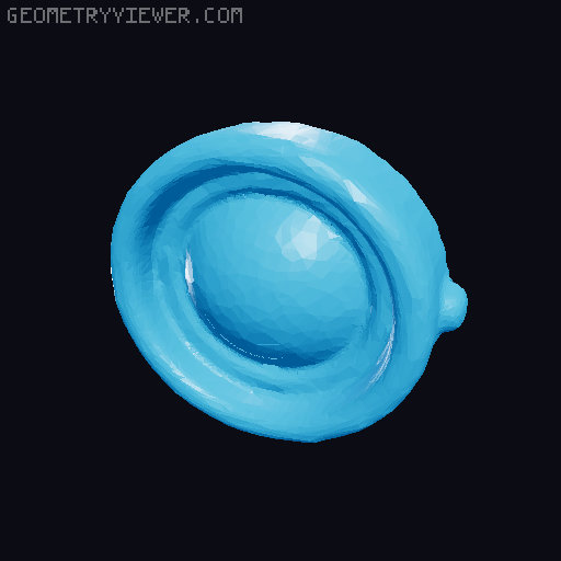 Gentleminon 3D model thumbnail