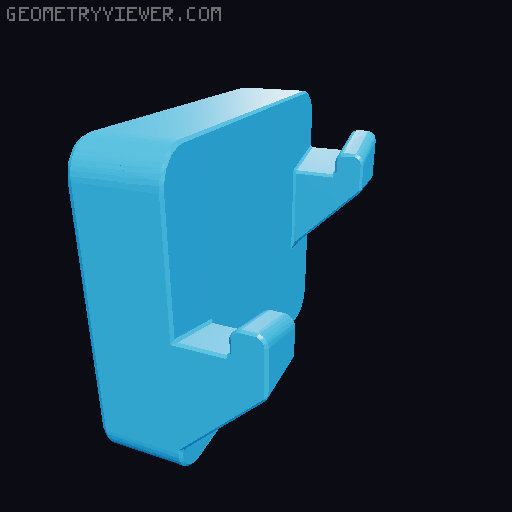 IKEA Skådis caliper holder 3D model thumbnail